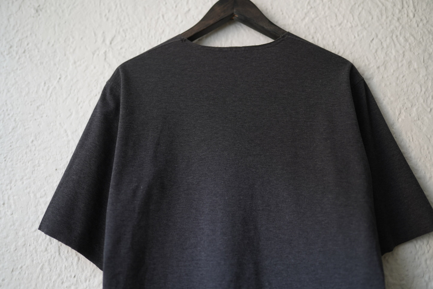 フリーカット強撚ポンチTシャツ グレー / 山内