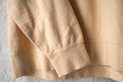21AW JUMBO SWEAT L/S コットンカシミヤクルーネックスウェットトップス アイボリー / visvim(ヴィズヴィム)