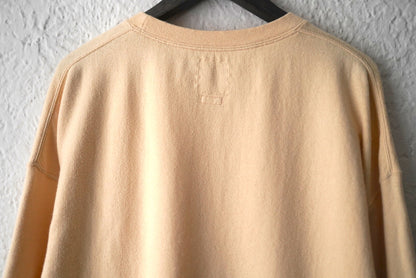 21AW JUMBO SWEAT L/S コットンカシミヤクルーネックスウェットトップス アイボリー / visvim(ヴィズヴィム)