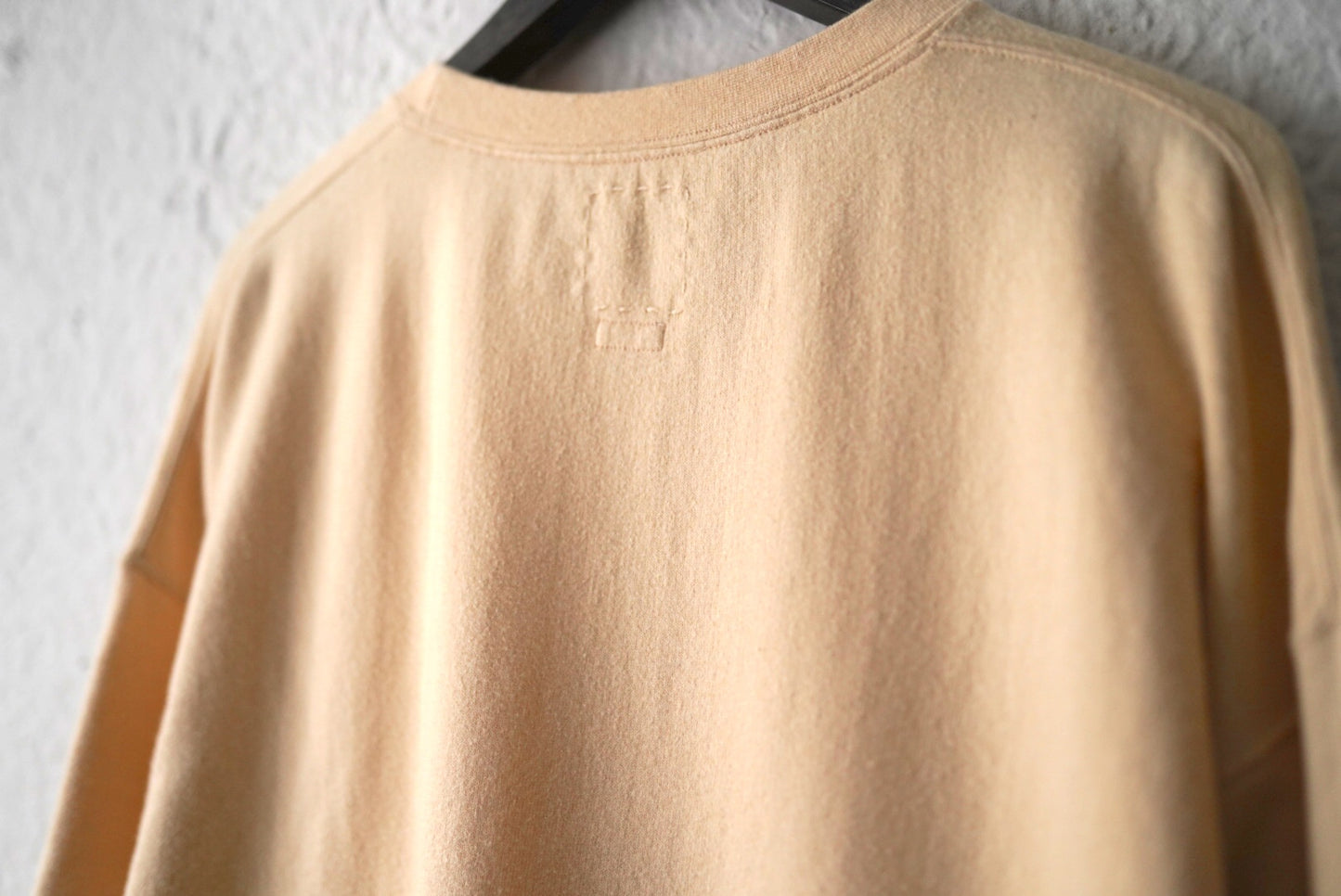 21AW JUMBO SWEAT L/S コットンカシミヤクルーネックスウェットトップス アイボリー / visvim(ヴィズヴィム)