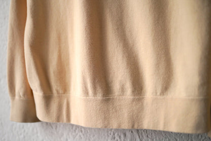 21AW JUMBO SWEAT L/S コットンカシミヤクルーネックスウェットトップス アイボリー / visvim(ヴィズヴィム)