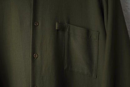 21AW No Collar Sleep Shirt ノーカラースリープシャツロングコート / Araki Yuu(アラキユウ)