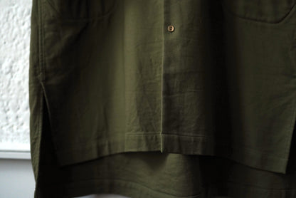 21AW No Collar Sleep Shirt ノーカラースリープシャツロングコート / Araki Yuu(アラキユウ)