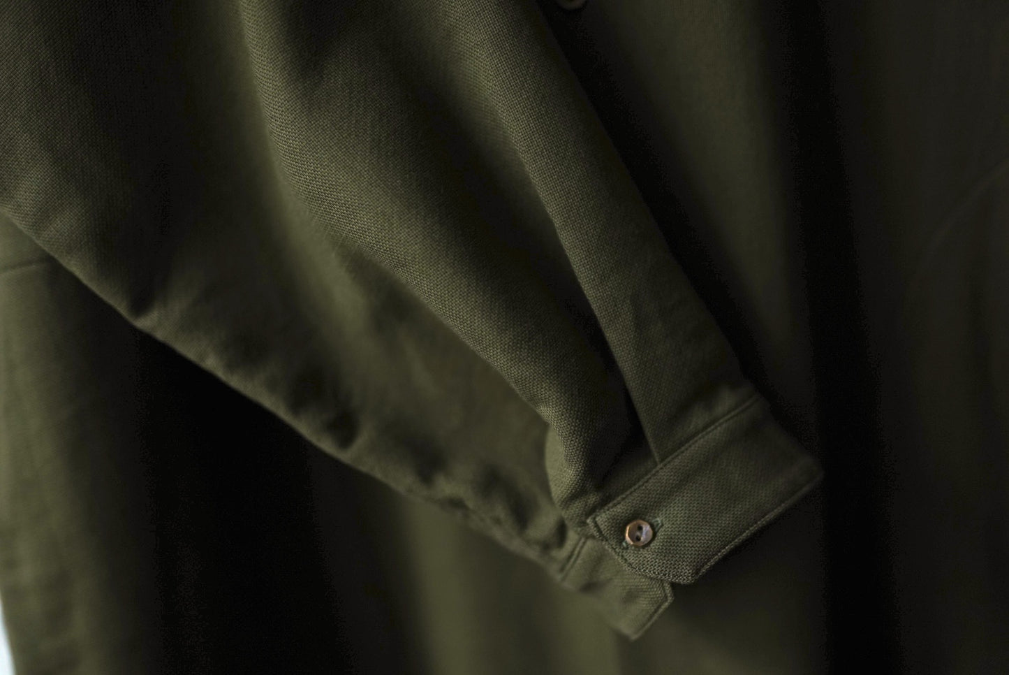 21AW No Collar Sleep Shirt ノーカラースリープシャツロングコート / Araki Yuu(アラキユウ)
