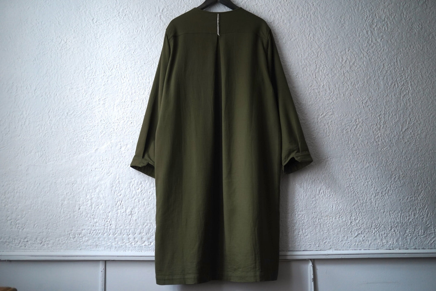 21AW No Collar Sleep Shirt ノーカラースリープシャツロングコート / Araki Yuu(アラキユウ)