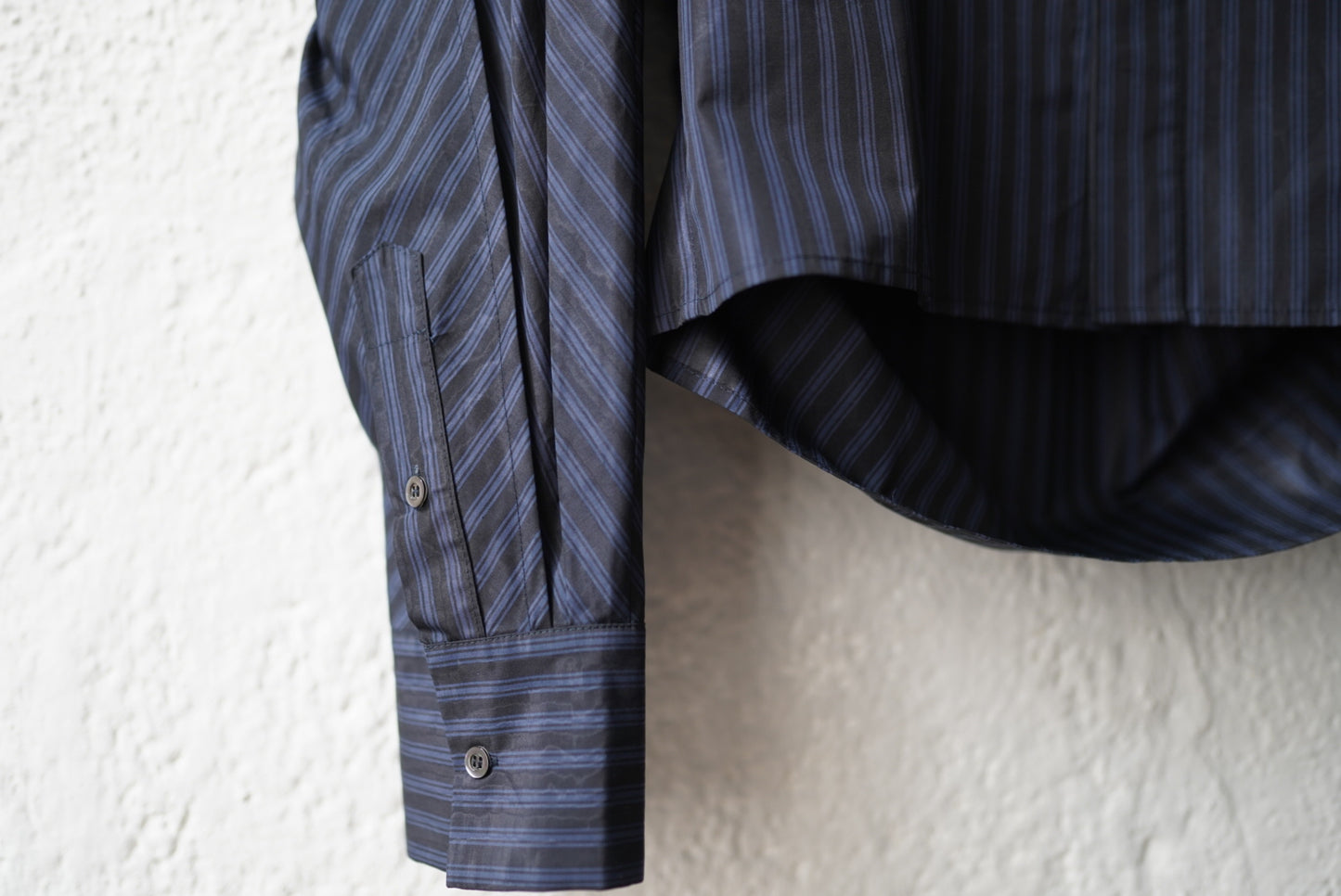 20AW ROUND BACK SHIRT ストライプシャツ / BOTTER(ボッター)