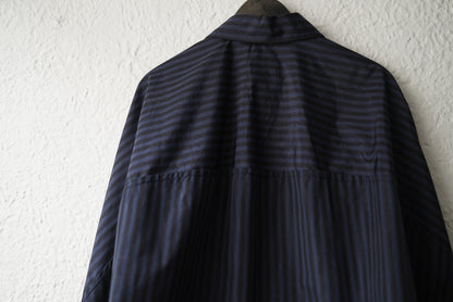 20AW ROUND BACK SHIRT ストライプシャツ / BOTTER(ボッター)