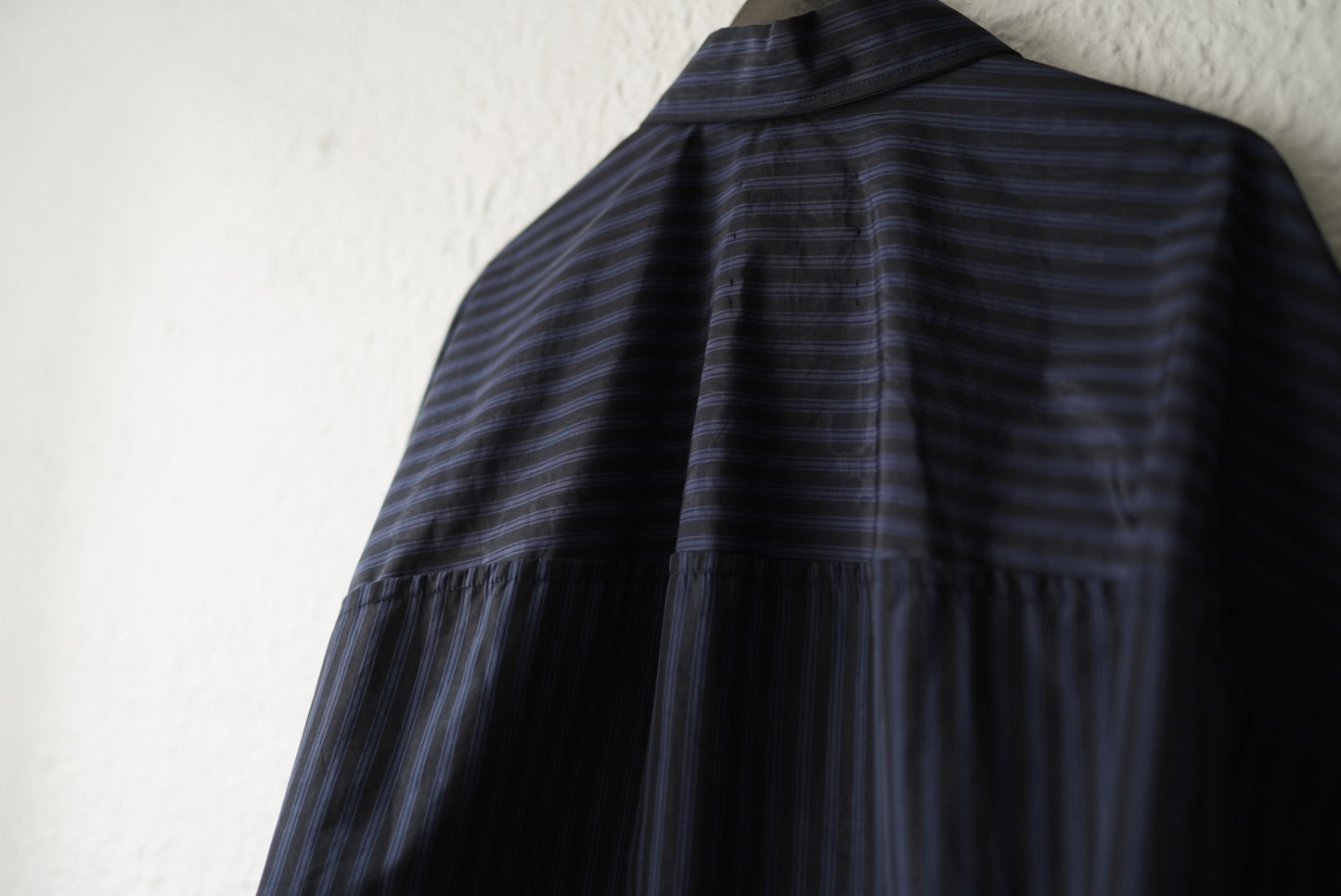 20AW ROUND BACK SHIRT ストライプシャツ / BOTTER(ボッター)