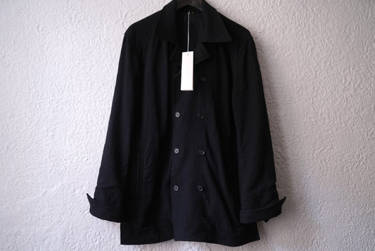 20AW 塩縮加工起毛リネンダブルワークジャケット / 山内