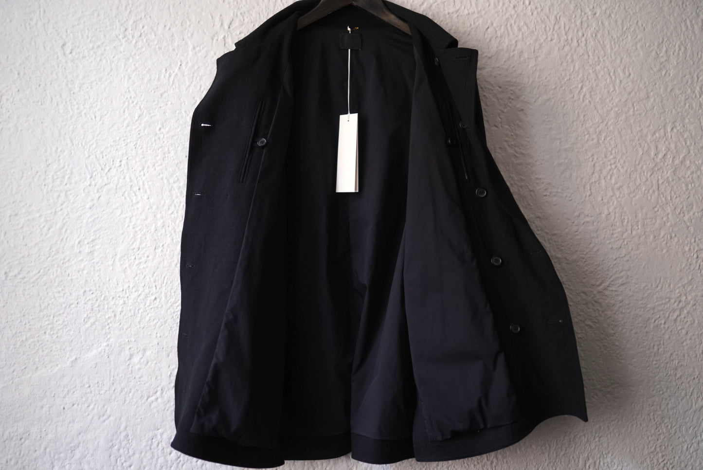 20AW 塩縮加工起毛リネンダブルワークジャケット / 山内