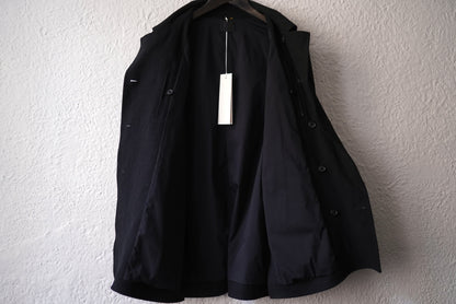 20AW 塩縮加工起毛リネンダブルワークジャケット / 山内