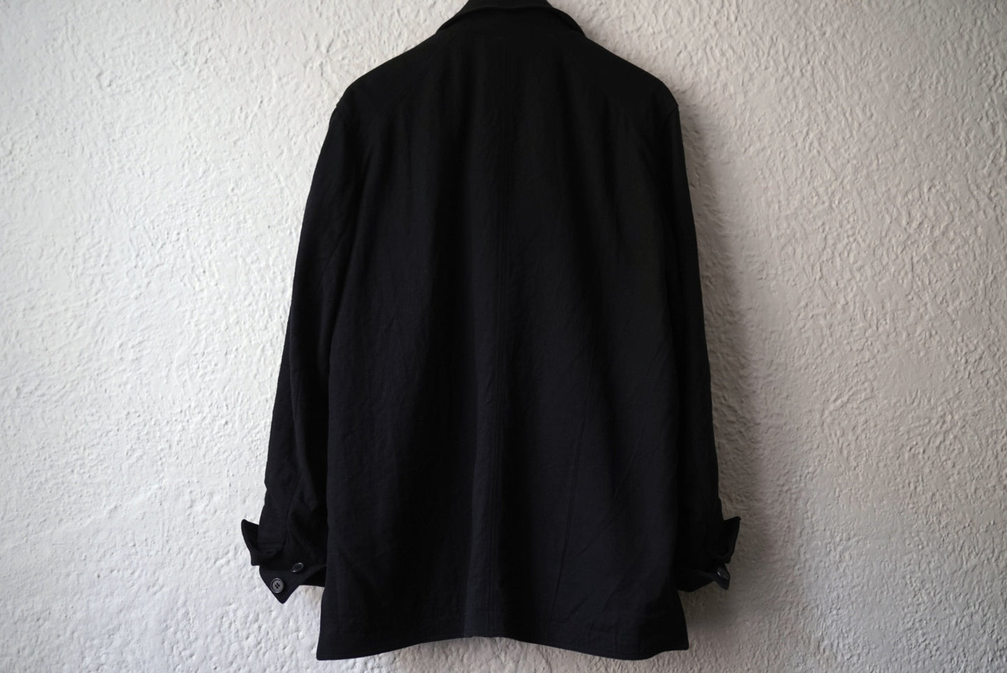 20AW 塩縮加工起毛リネンダブルワークジャケット / 山内