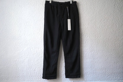20AW 塩縮加工起毛リネンイージーパンツ / 山内
