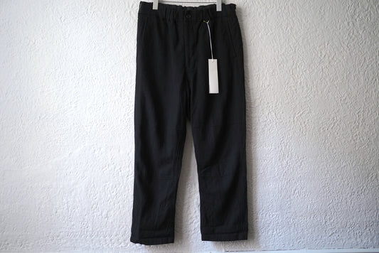 20AW 塩縮加工起毛リネンイージーパンツ / 山内