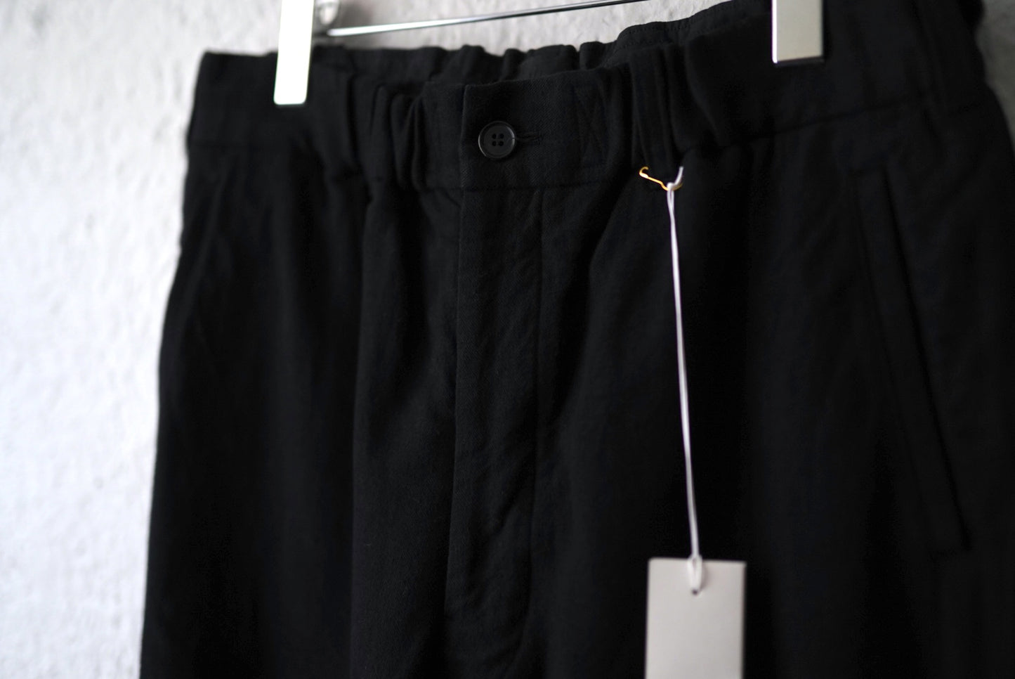 20AW 塩縮加工起毛リネンイージーパンツ / 山内