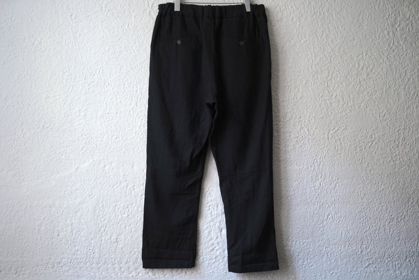 20AW 塩縮加工起毛リネンイージーパンツ / 山内