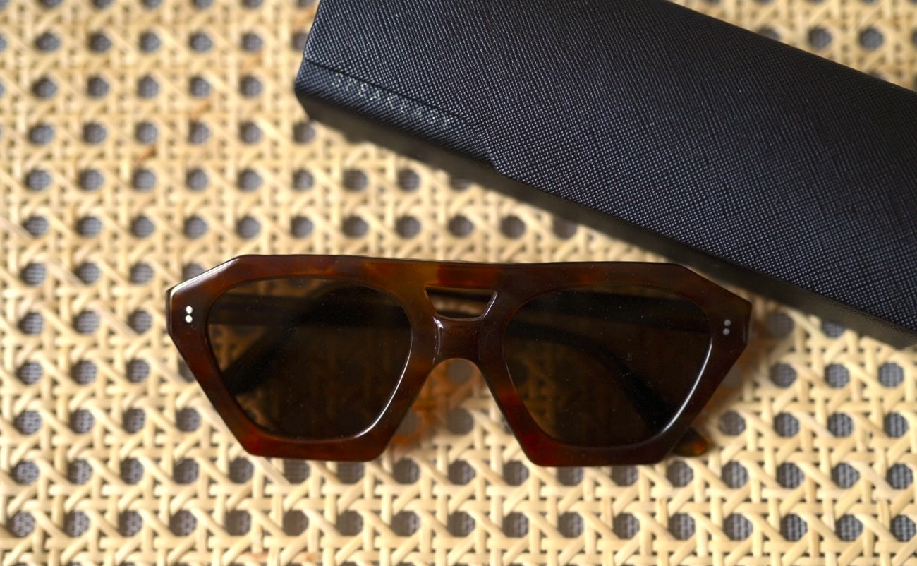 1950's Aviator アビエイター セルフレームアイウェア 眼鏡 / frame france(フレームフランス)