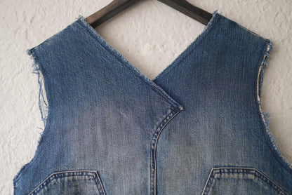 16AW デニム再構築ベスト ジレ / Maison Margiela(メゾンマルジェラ)