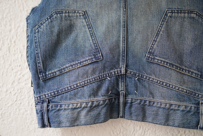 16AW デニム再構築ベスト ジレ / Maison Margiela(メゾンマルジェラ)