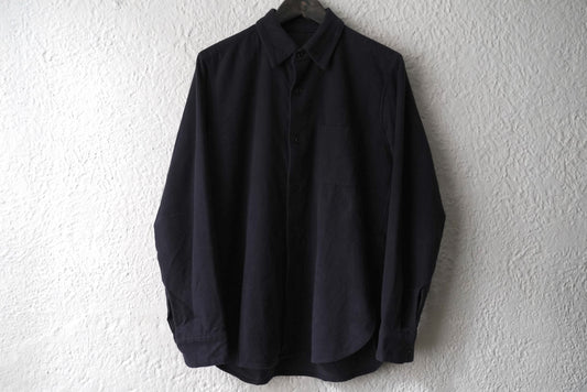 17SS REGULAR COLLAR SHIRTS コットンフランネルシャツ / un/unbient(アン アンビエント)