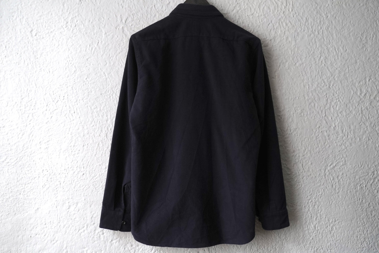 17SS REGULAR COLLAR SHIRTS コットンフランネルシャツ / un/unbient(アン アンビエント)
