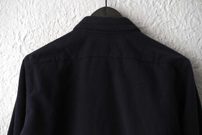 17SS REGULAR COLLAR SHIRTS コットンフランネルシャツ / un/unbient(アン アンビエント)