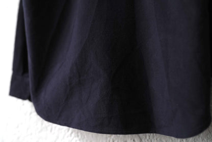 17SS REGULAR COLLAR SHIRTS コットンフランネルシャツ / un/unbient(アン アンビエント)