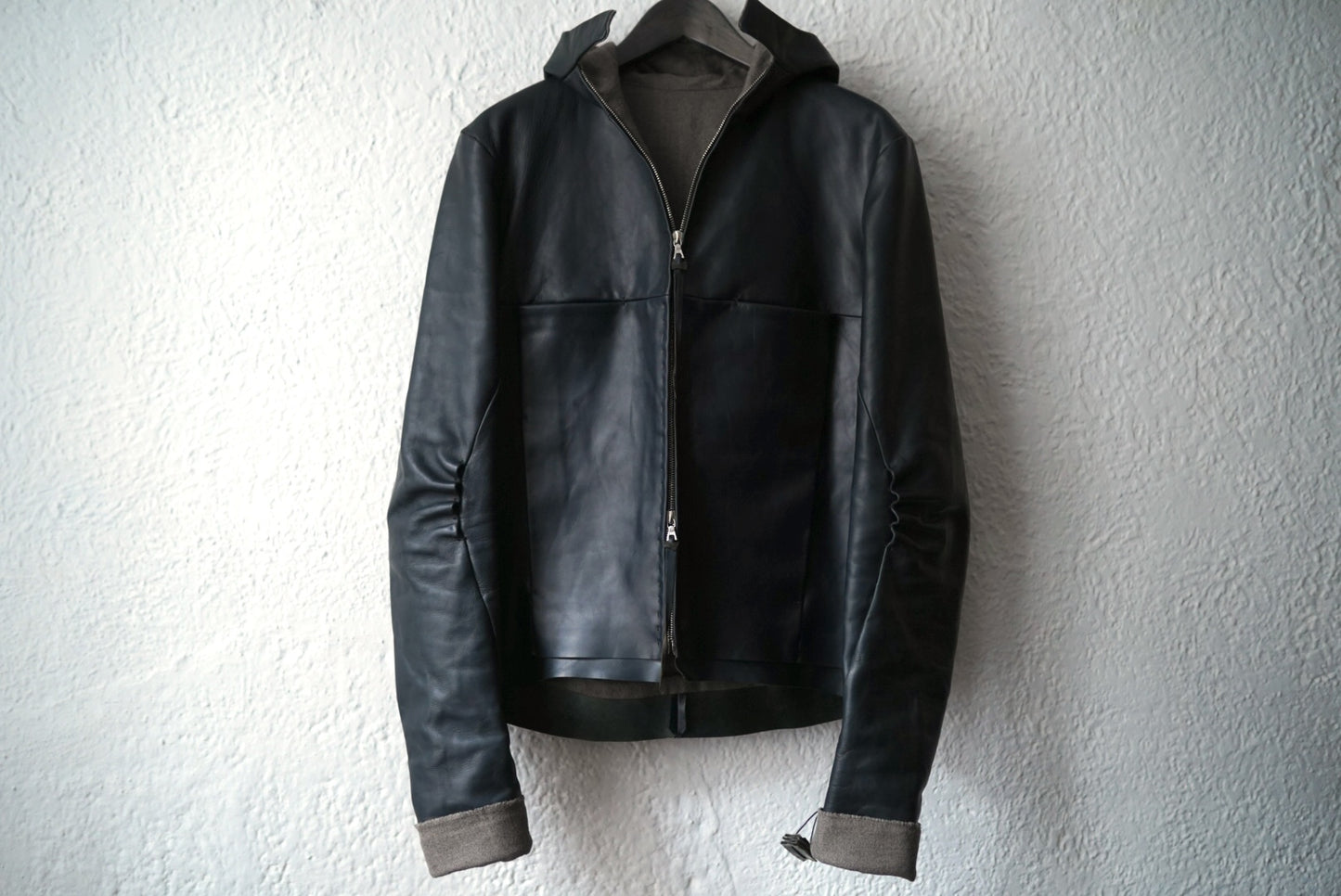 10AW Hood Aviator Jacket アビエイターレザージャケット / m.a+(エムエークロス)
