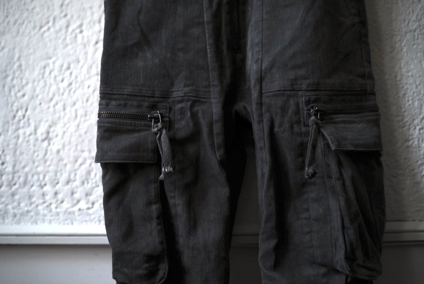 23SS Stretch Denim Cargo Overalls デニムオーバーオール つなぎ / D.HYGEN(ディーハイゲン)