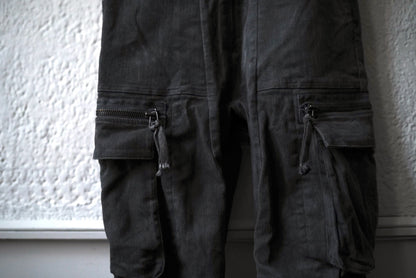 23SS Stretch Denim Cargo Overalls デニムオーバーオール つなぎ / D.HYGEN(ディーハイゲン)