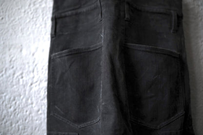 23SS Stretch Denim Cargo Overalls デニムオーバーオール つなぎ / D.HYGEN(ディーハイゲン)