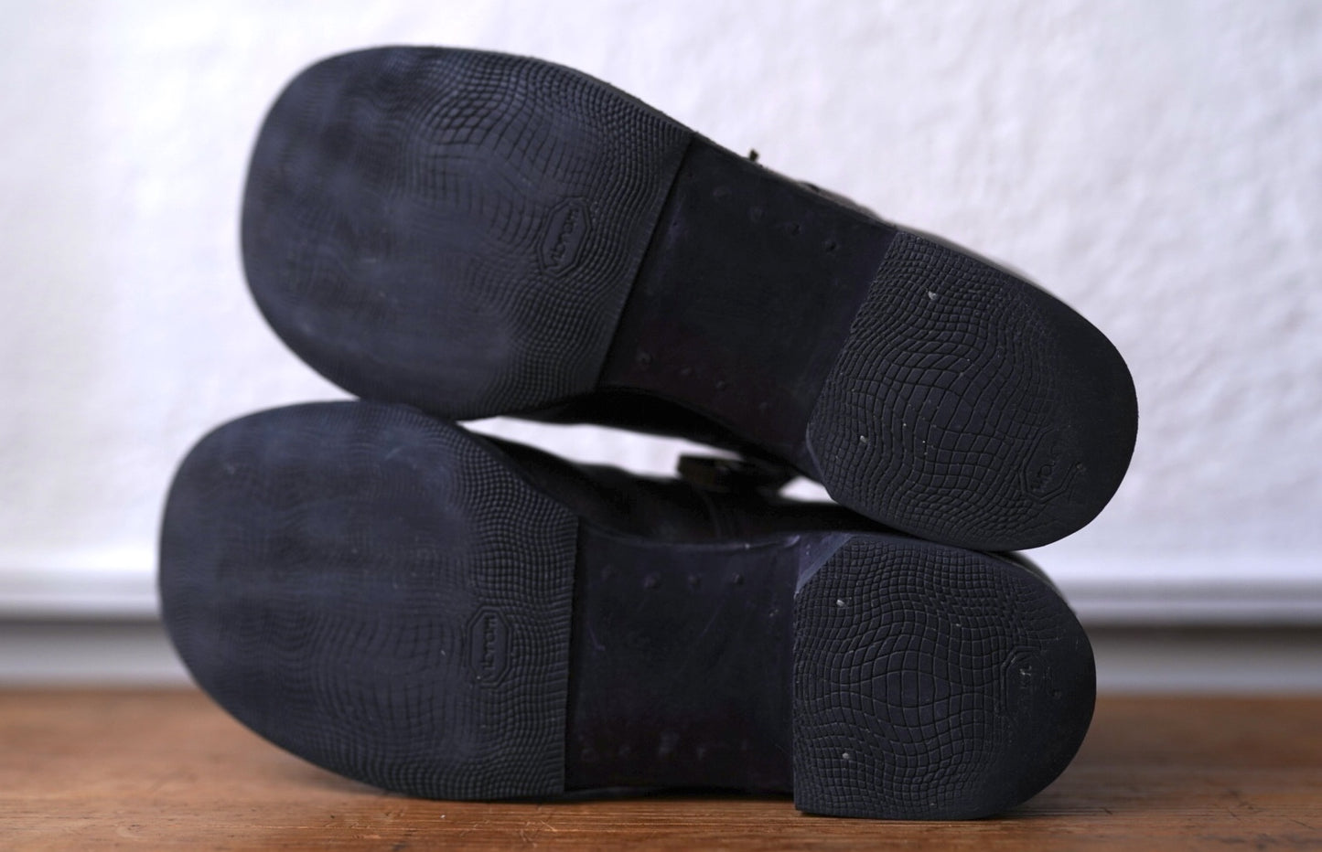 SGM-04 7hole Mid Cut Boots レースアップミドルレザーブーツ ブラウン / SUGINARI MORIMOTO(スギナリモリモト)