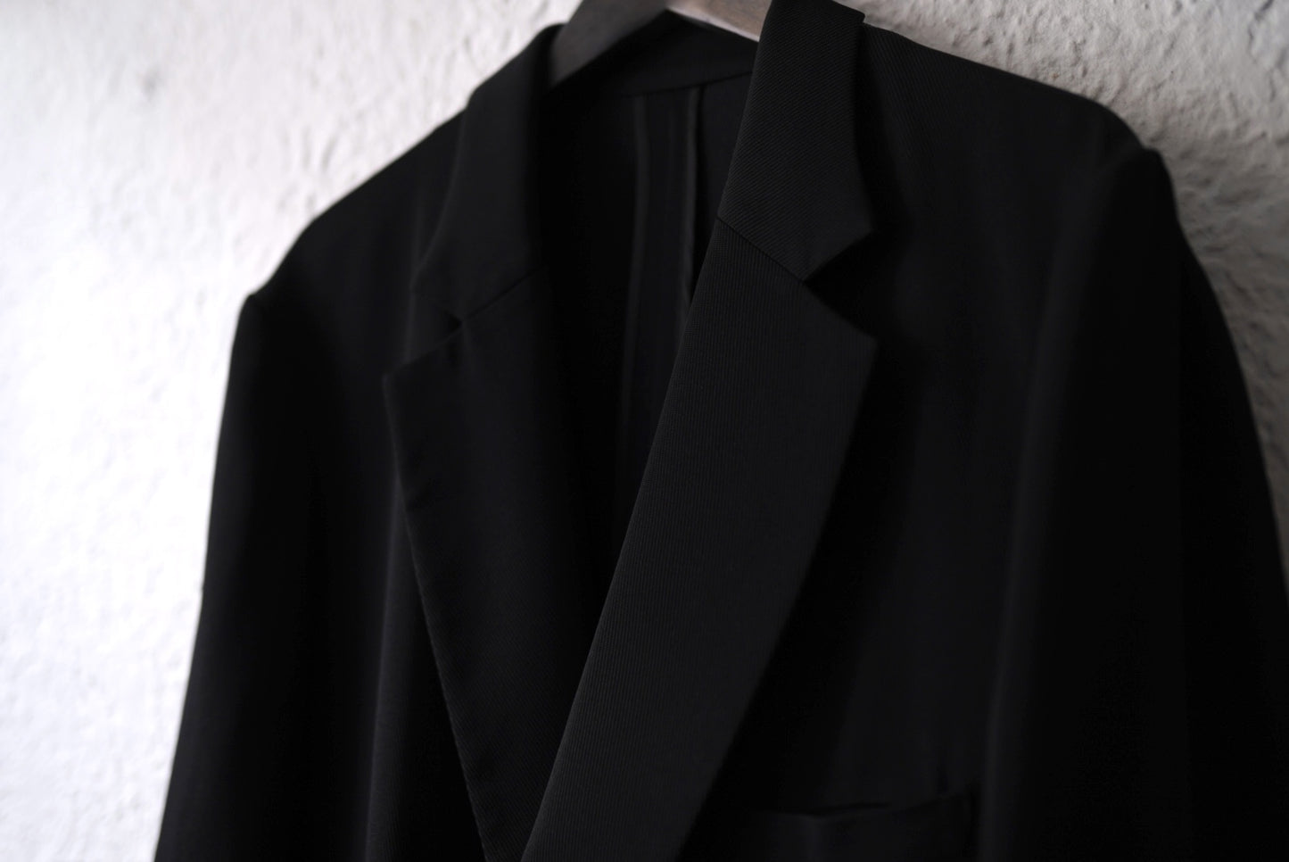 25AW Classic Rayon Tricotine Double Breasted Jacket テーラードジャケット / OVERCOAT(オーバーコート)