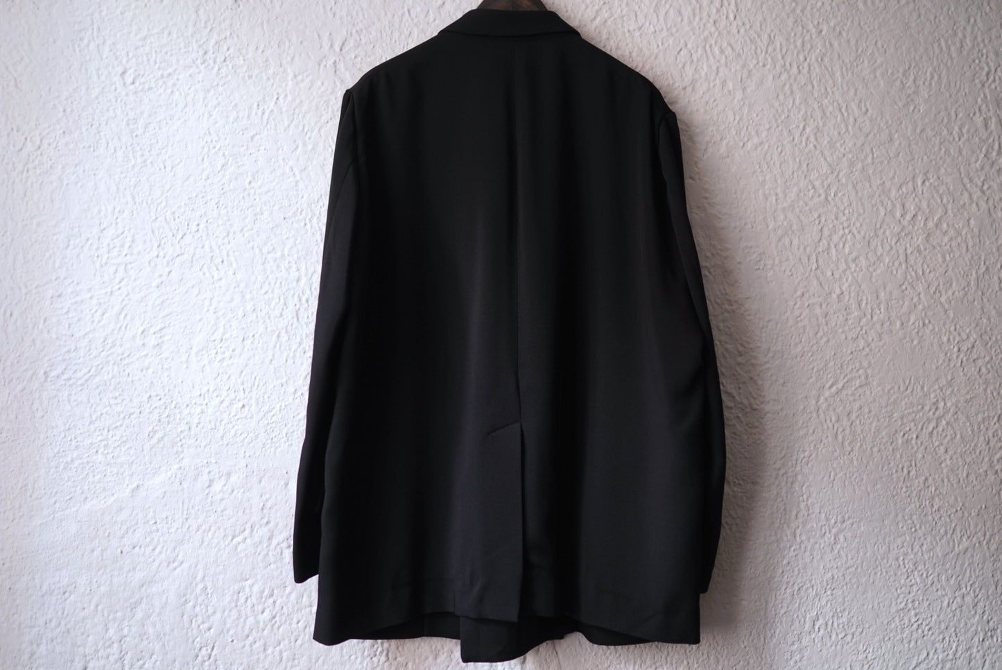 25AW Classic Rayon Tricotine Double Breasted Jacket テーラードジャケット / OVERCOAT(オーバーコート)