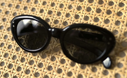 1950's Cat Eye オーバルラウンドセルフレームアイウェア 眼鏡 / frame france(フレームフランス)