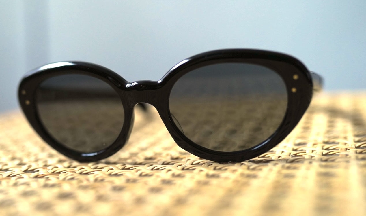 1950's Cat Eye オーバルラウンドセルフレームアイウェア 眼鏡 / frame france(フレームフランス)