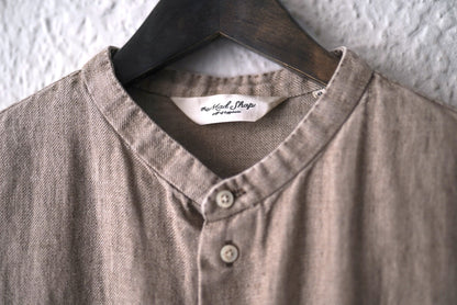 Classic Shirt バンドカラーオーバーサイズシャツ / the Mad Shop(ザ マッドショップ)