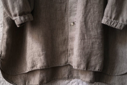 Classic Shirt バンドカラーオーバーサイズシャツ / the Mad Shop(ザ マッドショップ)
