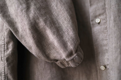 Classic Shirt バンドカラーオーバーサイズシャツ / the Mad Shop(ザ マッドショップ)