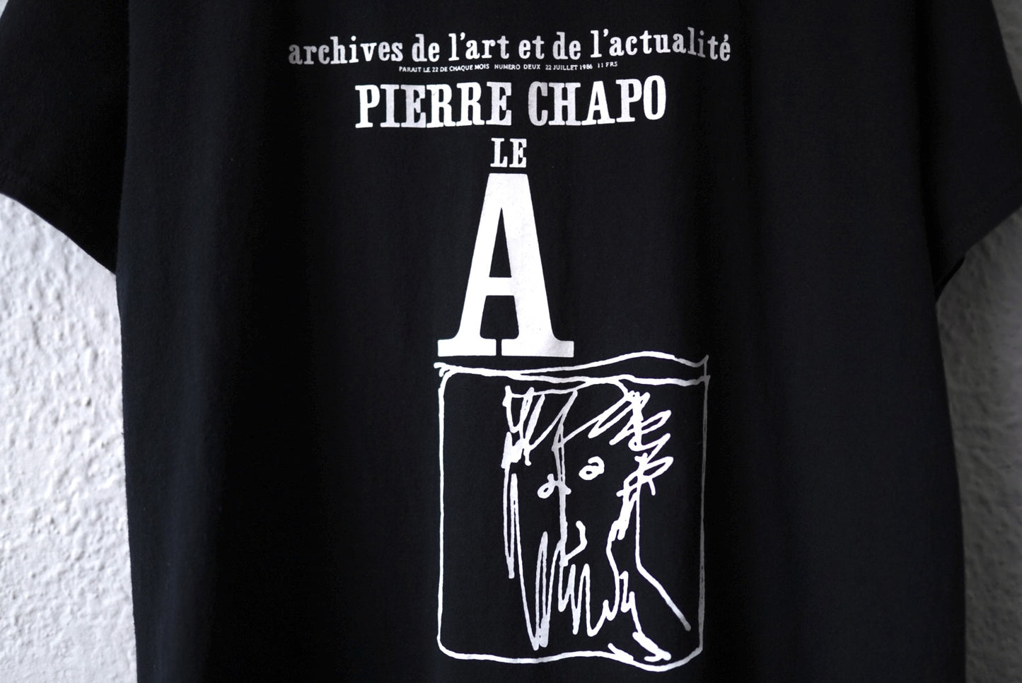 25SS CUTSEWN CHAPO クルーネック半袖Tシャツ / blackbird(ブラックバード)