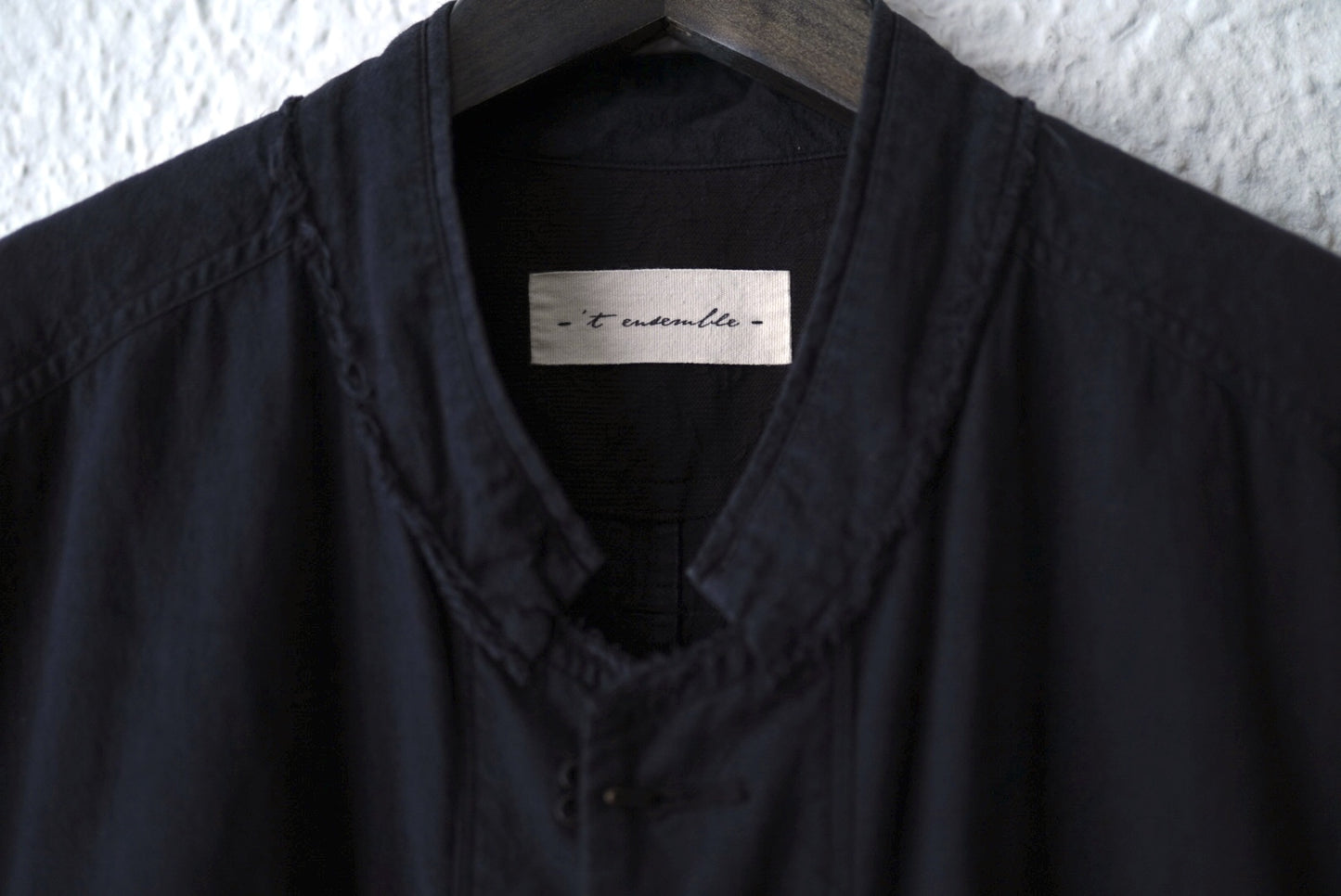 24SS ヴィンテージコットンリネンシャツジャケット / t'ensemble ny(テンセンブルニューヨーク)