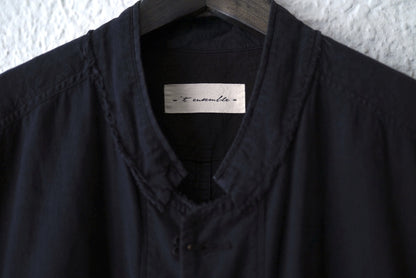 24SS ヴィンテージコットンリネンシャツジャケット / t'ensemble ny(テンセンブルニューヨーク)