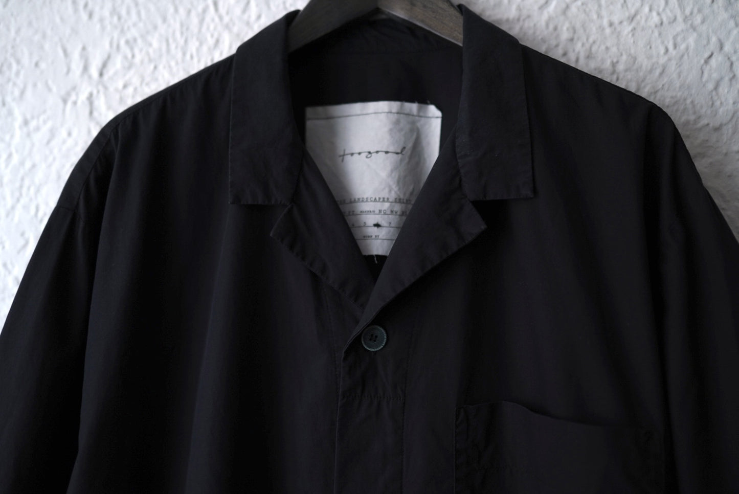 25SS THE LANDSCAPER SHIRT コットンシルクオーバーサイズ半袖シャツ / toogood(トゥーグッド)