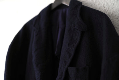 23AW BLUE PERIOD UNIFORM ウール縮絨ジャケット / SILVER RAIN(シルバーレイン)