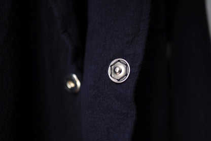 23AW BLUE PERIOD UNIFORM ウール縮絨ジャケット / SILVER RAIN(シルバーレイン)
