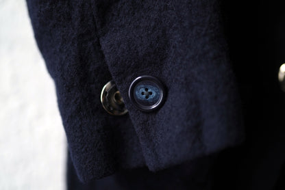 23AW BLUE PERIOD UNIFORM ウール縮絨ジャケット / SILVER RAIN(シルバーレイン)