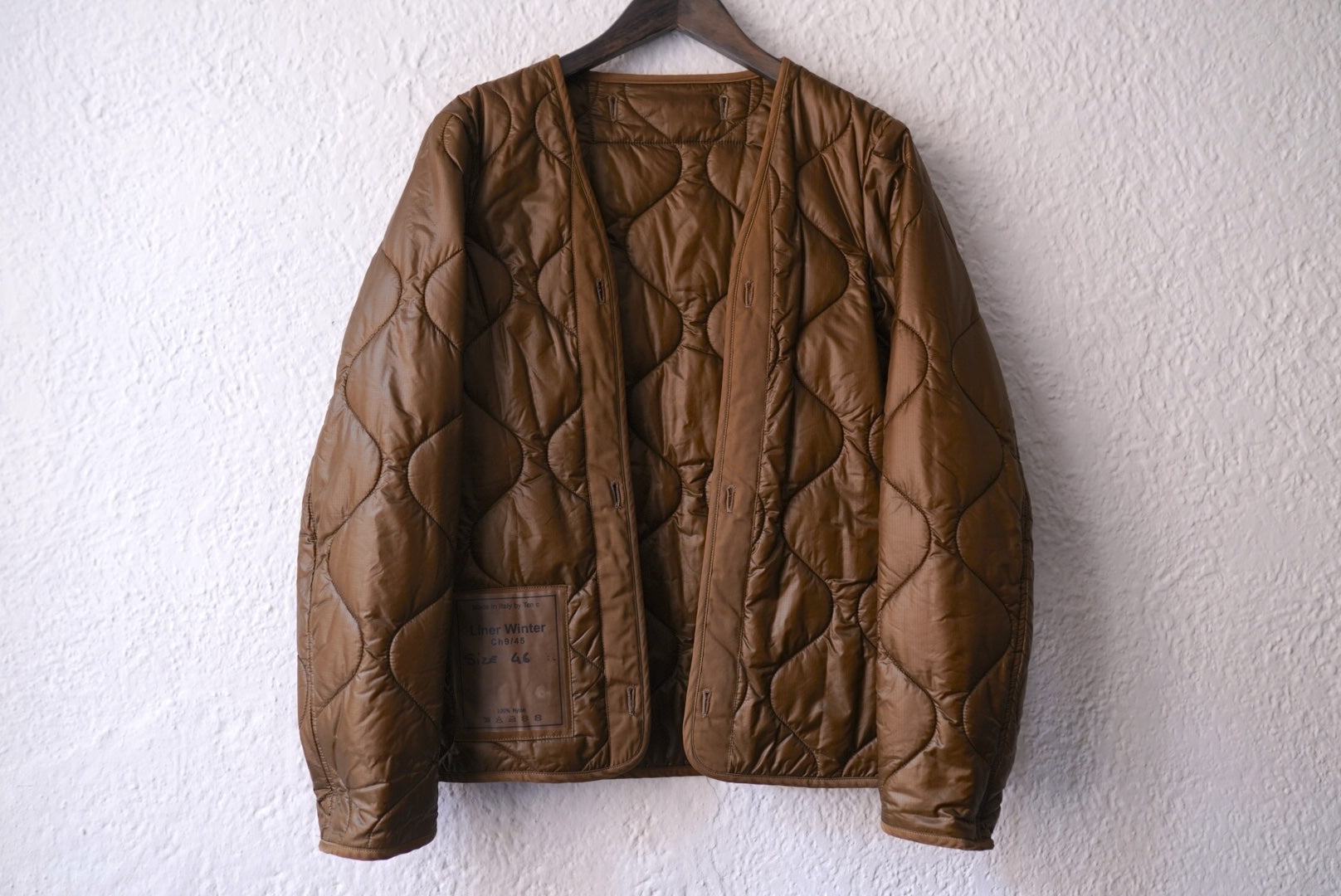 テンシー　ten c ウール　フードフェルト　46 茶系　オリーブ TEN-C – D'arte