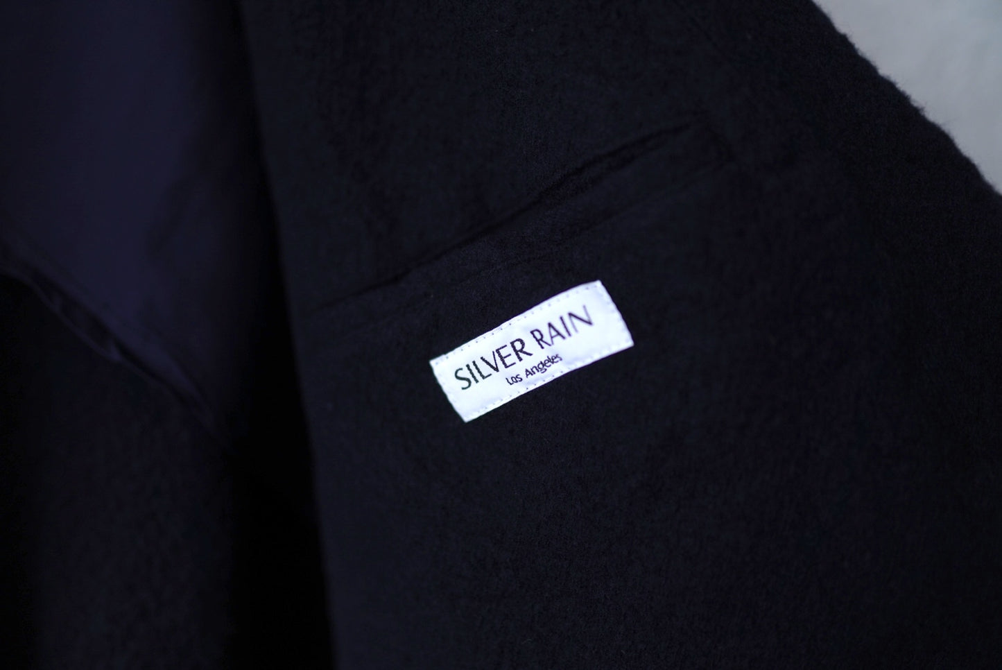23AW BLUE PERIOD UNIFORM ウール縮絨ジャケット / SILVER RAIN(シルバーレイン)