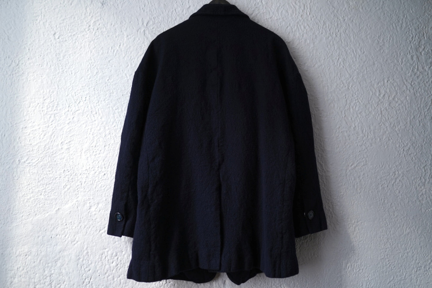 23AW BLUE PERIOD UNIFORM ウール縮絨ジャケット / SILVER RAIN(シルバーレイン)