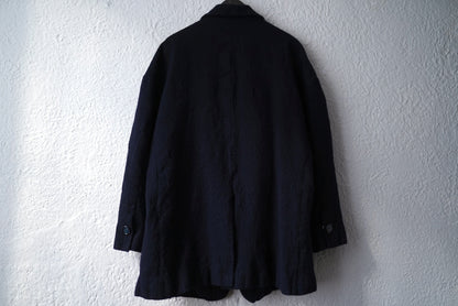 23AW BLUE PERIOD UNIFORM ウール縮絨ジャケット / SILVER RAIN(シルバーレイン)